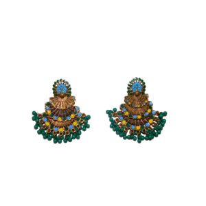 Peacock Earrings
